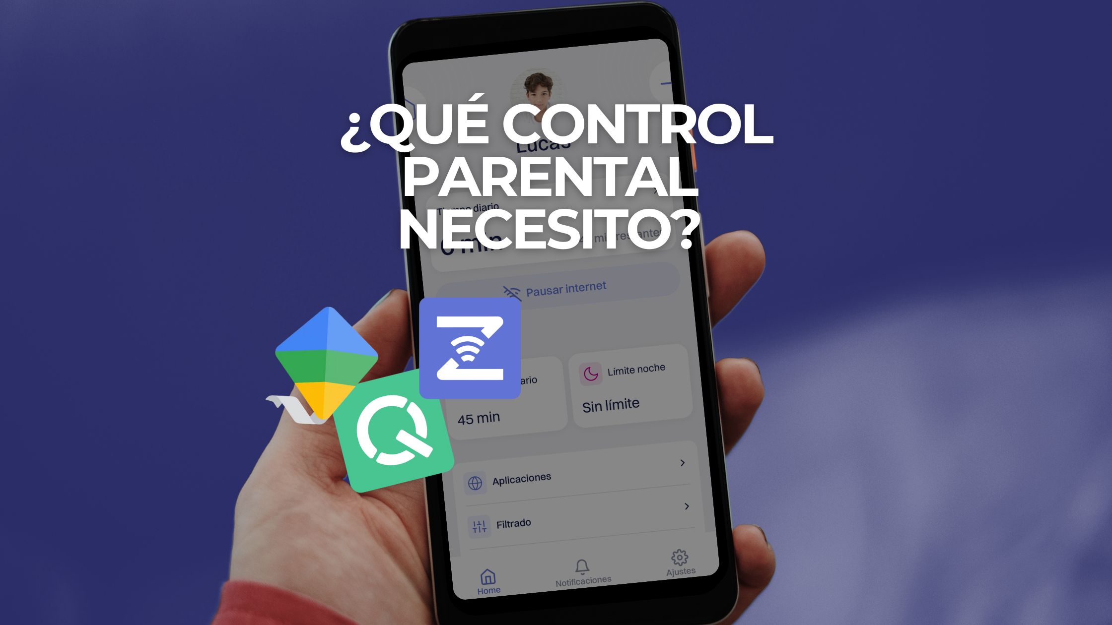 Comparador de controles parentales para familias